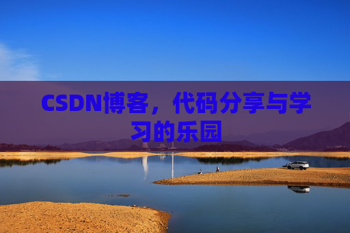 CSDN博客,代码分享与学习的乐园